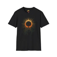 Finished Crucifixion Eclipse Christian Tee - Ctrl Alt Believe