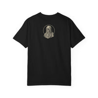 Shadow Over All Veiled Reaper Christian Graphic Tee - Faith-Based Skull Design