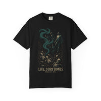 Live O Dry Bones Ezekiel 37 Christian Graphic Tee