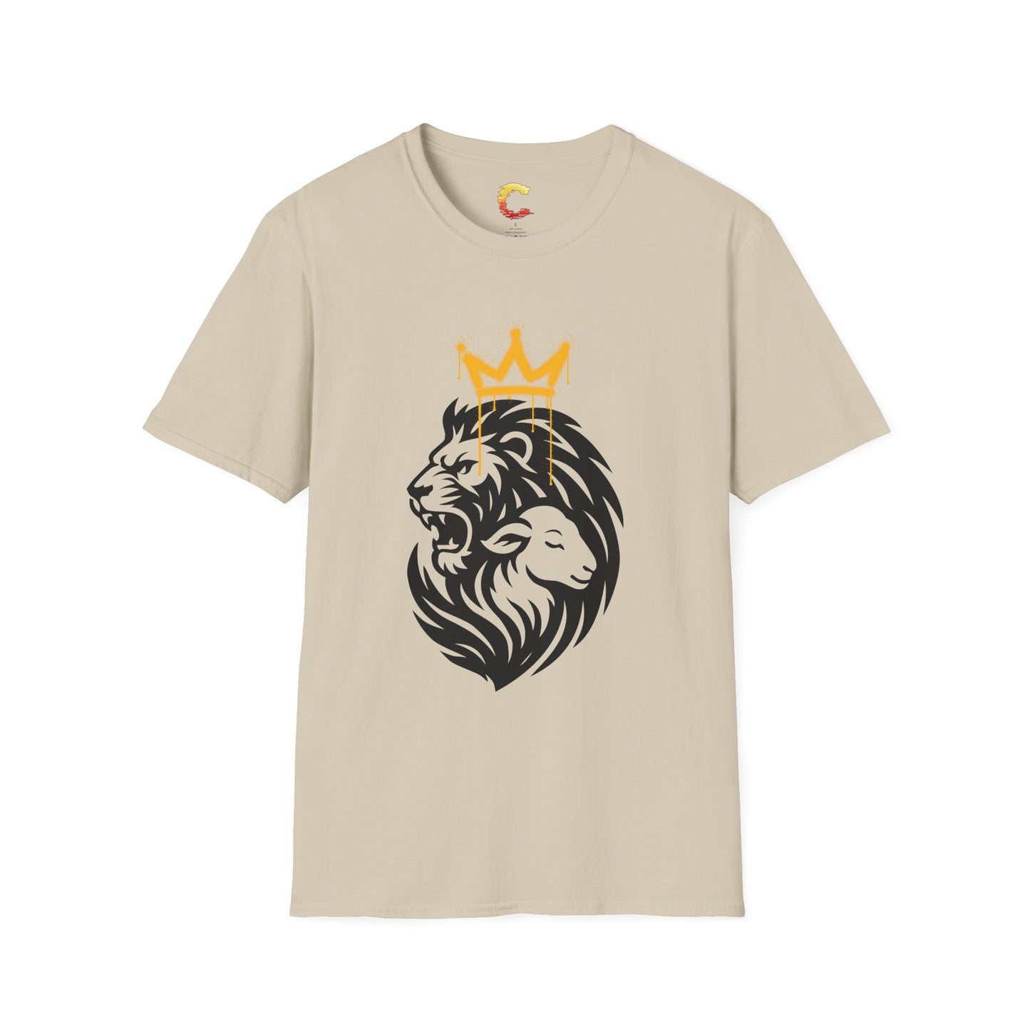 Lion & Lamb: Tribal Crown Tee