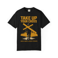 Take Up Your Cross Matthew 16:24 Christian Command Tee