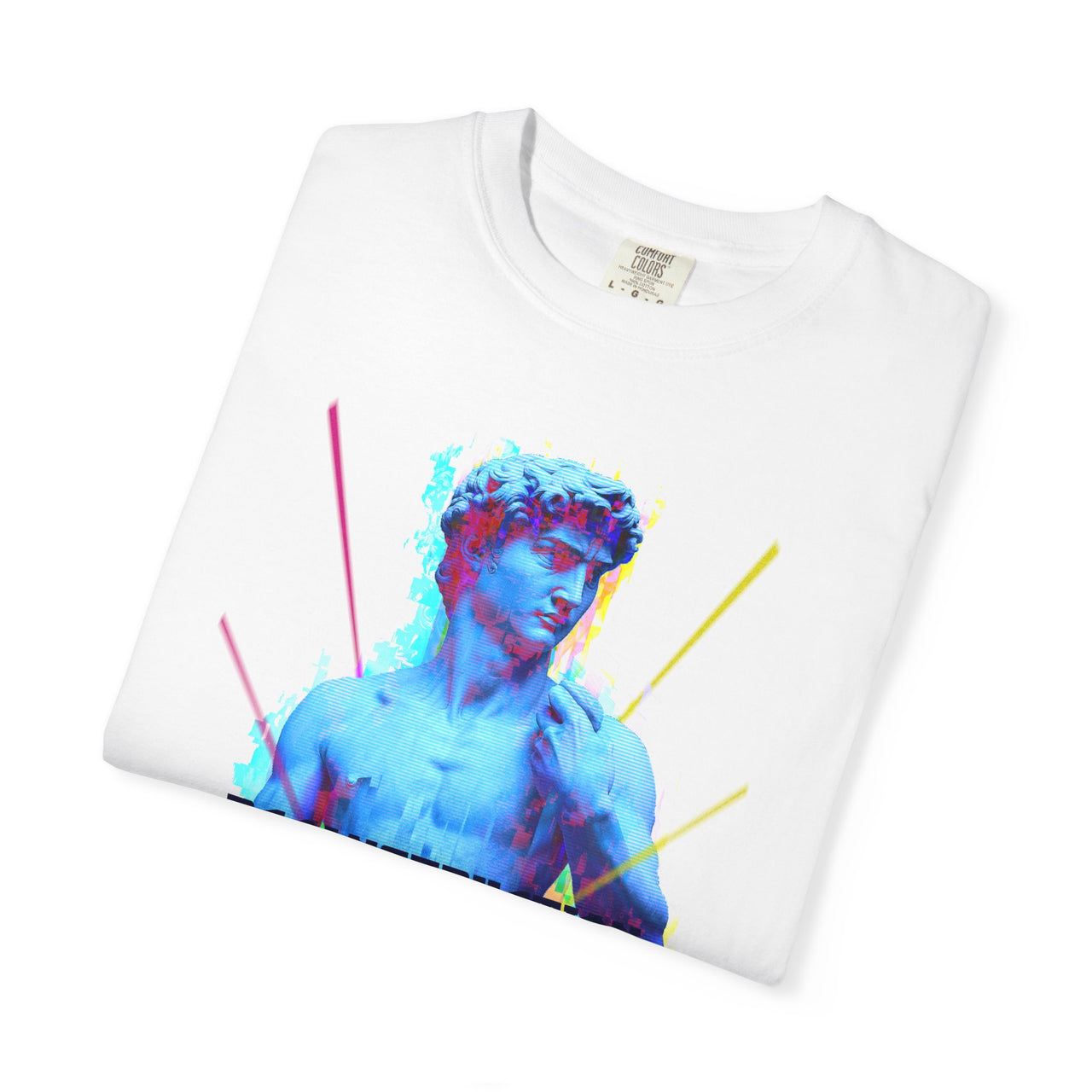 Reconstruction in Progress - Glitch Bust of David