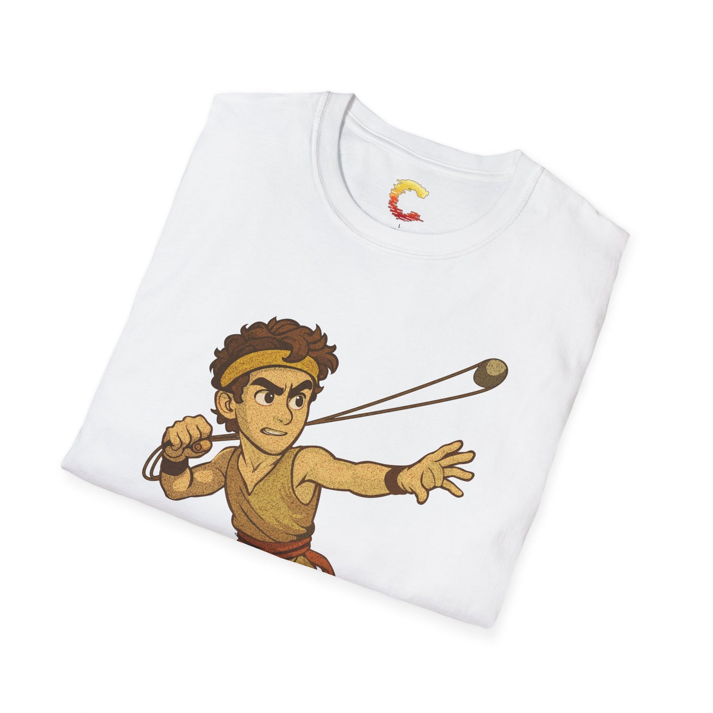 Shepherd David Graphic T-Shirt – Heroes of the Bible Series | Christian Graphic Tee