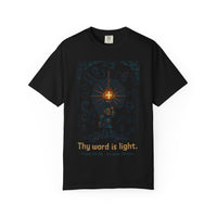 Thy Word Is Light Pixel Dungeon Christian Graphic Tee