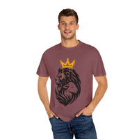 Lion and Lamb Tribal Crown Christian Faith Tee
