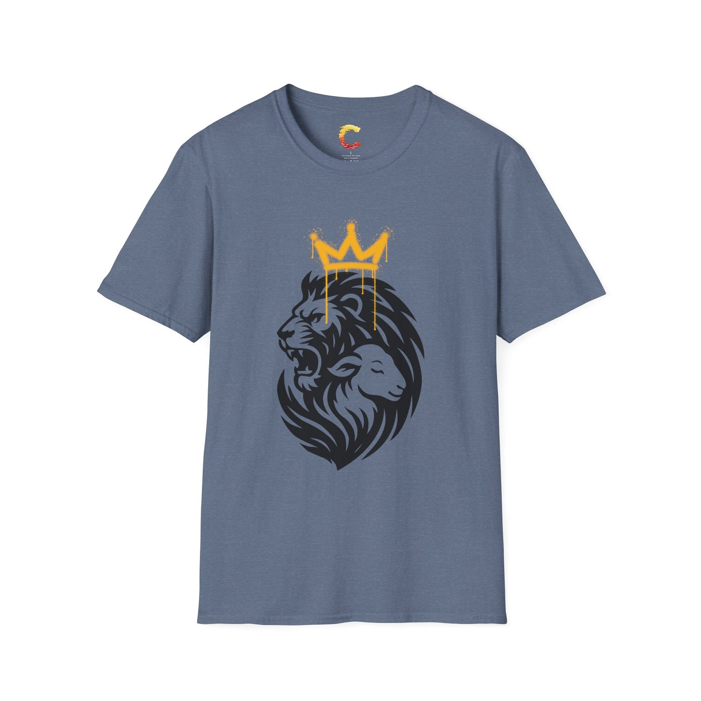 Lion & Lamb: Tribal Crown Tee