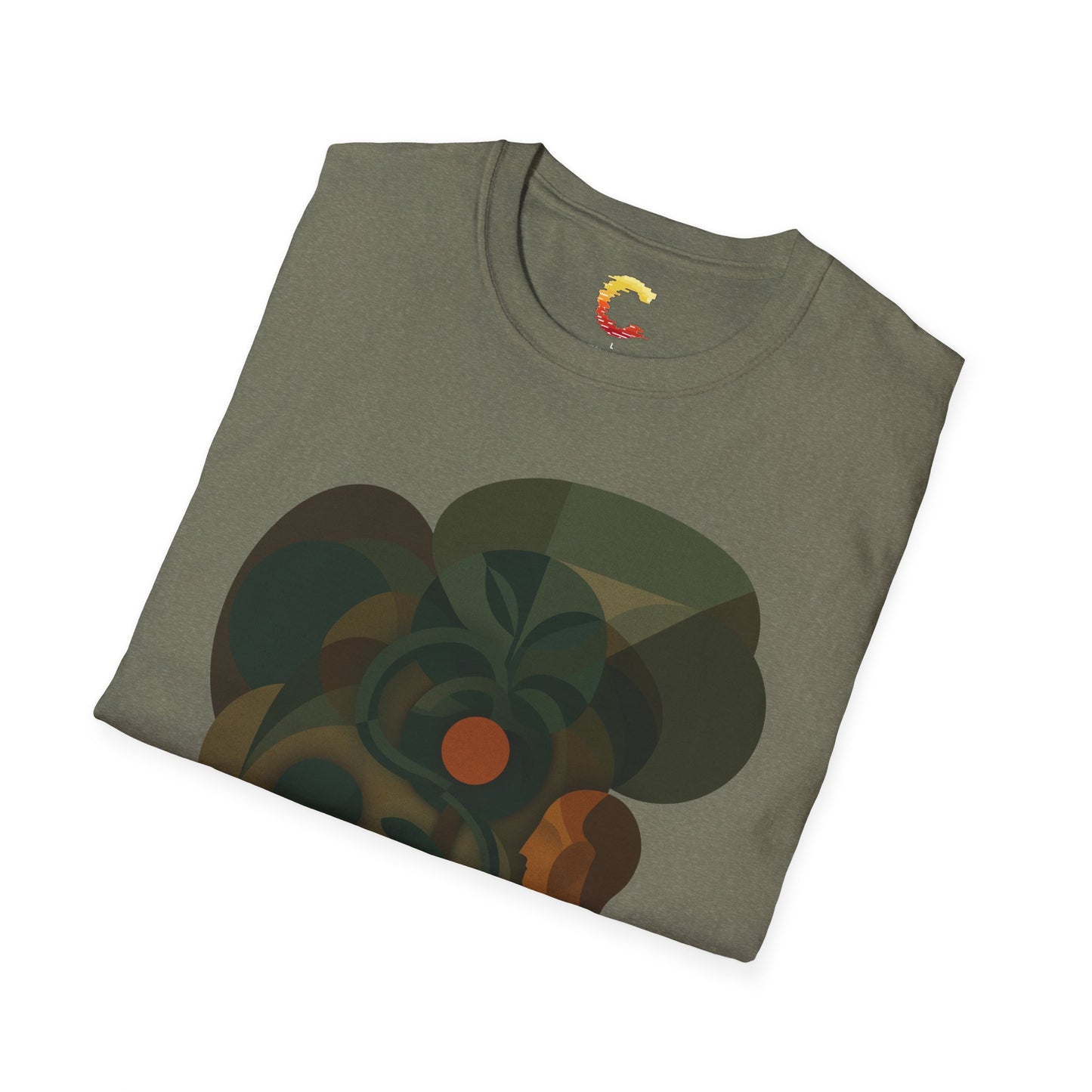 The Fall – Genesis 3 Abstract Tee | Christian Graphic Tee