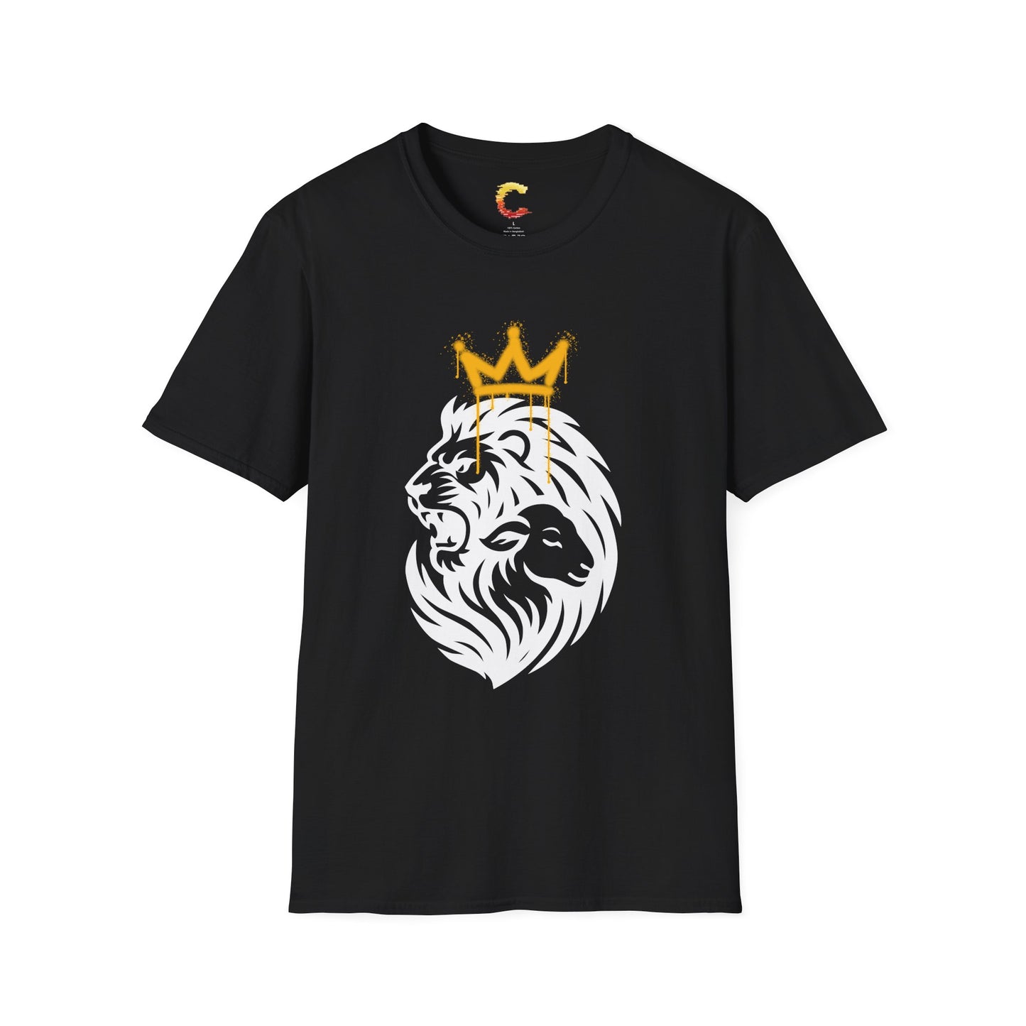 Lion & Lamb: Tribal Crown Tee