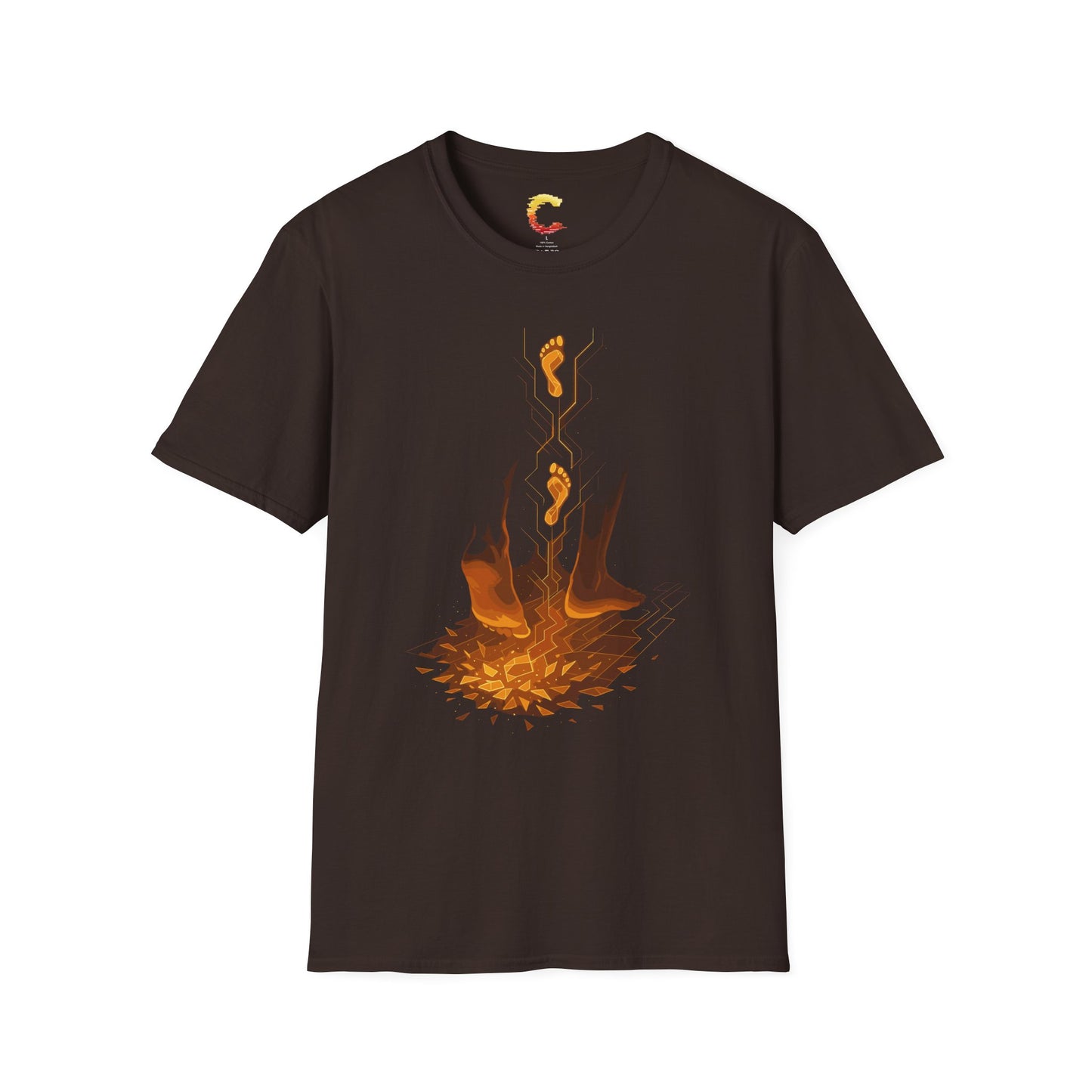 Healing the Paralytic - Rise and Walk Christian T-Shirt