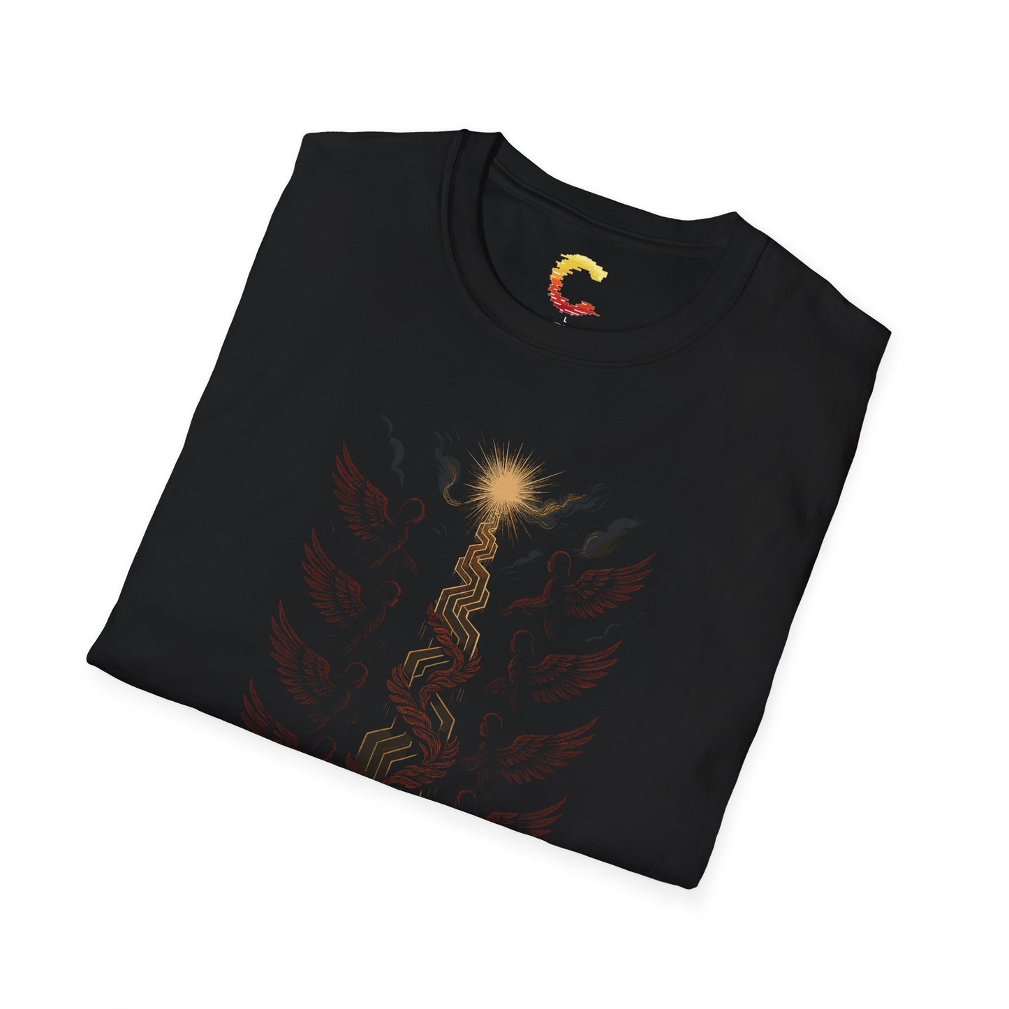 Jacob’s Ladder – Genesis 28 Christian Graphic Tee