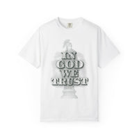 In God We Trust Christian Faith Graphic Short Sleeve T-Shirt Inspirational Tee