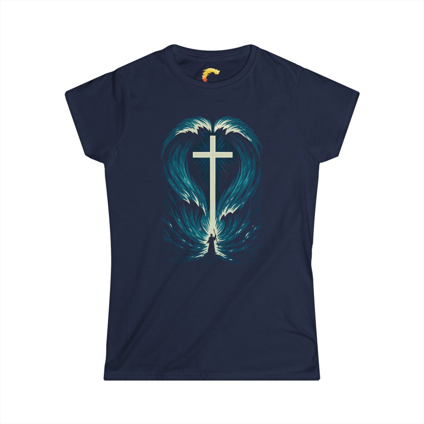 Women's Faith-Inspired Softstyle Tee - Perfect for Christian Events, Everyday Wear, Church Gatherings, Inspirational Gifts, Casual Style