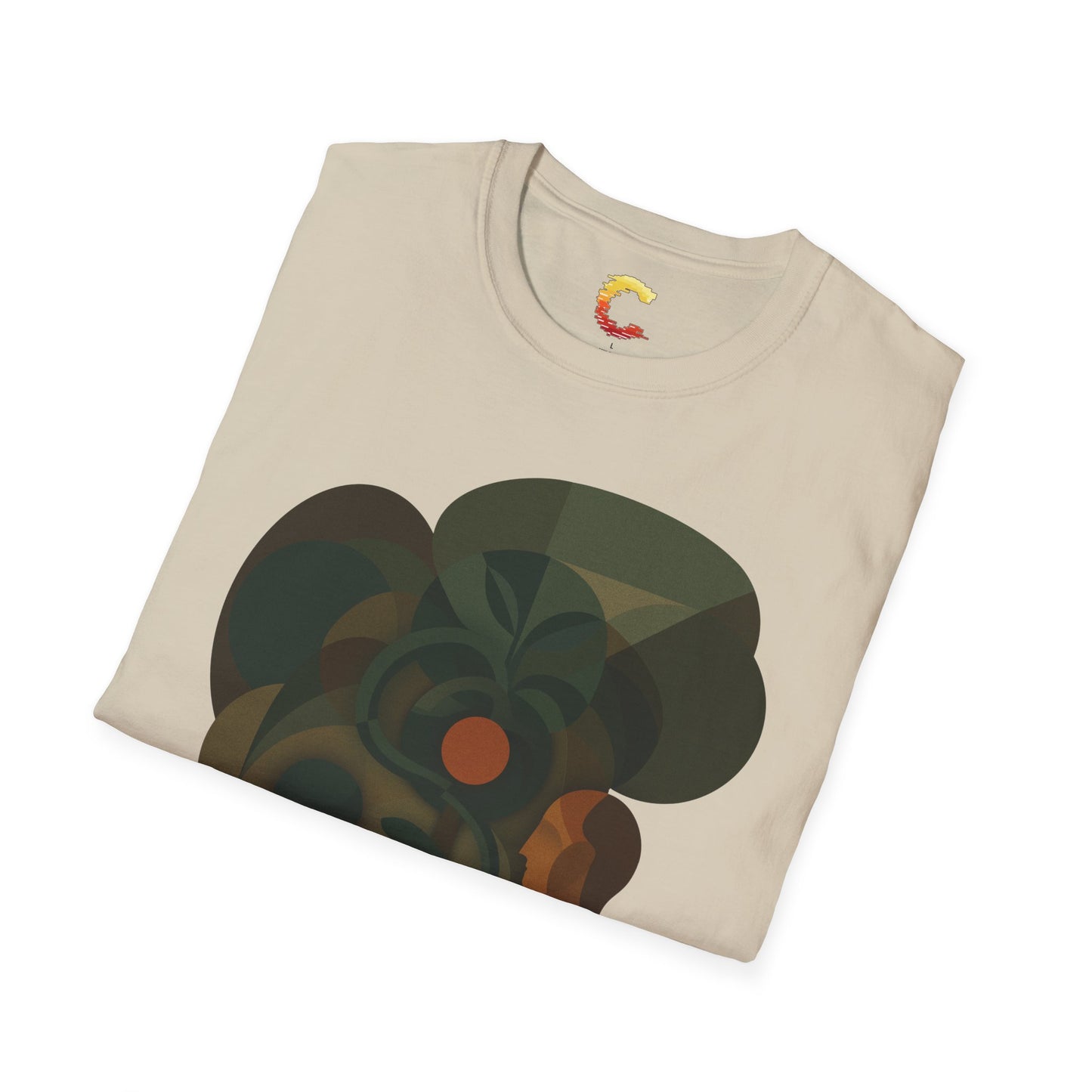 The Fall – Genesis 3 Abstract Tee | Christian Graphic Tee