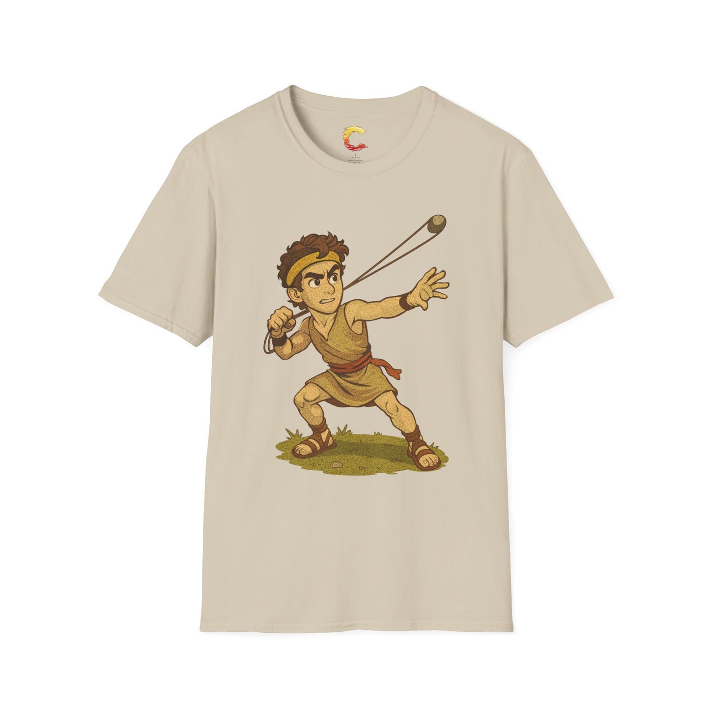 Shepherd David Graphic T-Shirt – Heroes of the Bible Series | Christian Graphic Tee