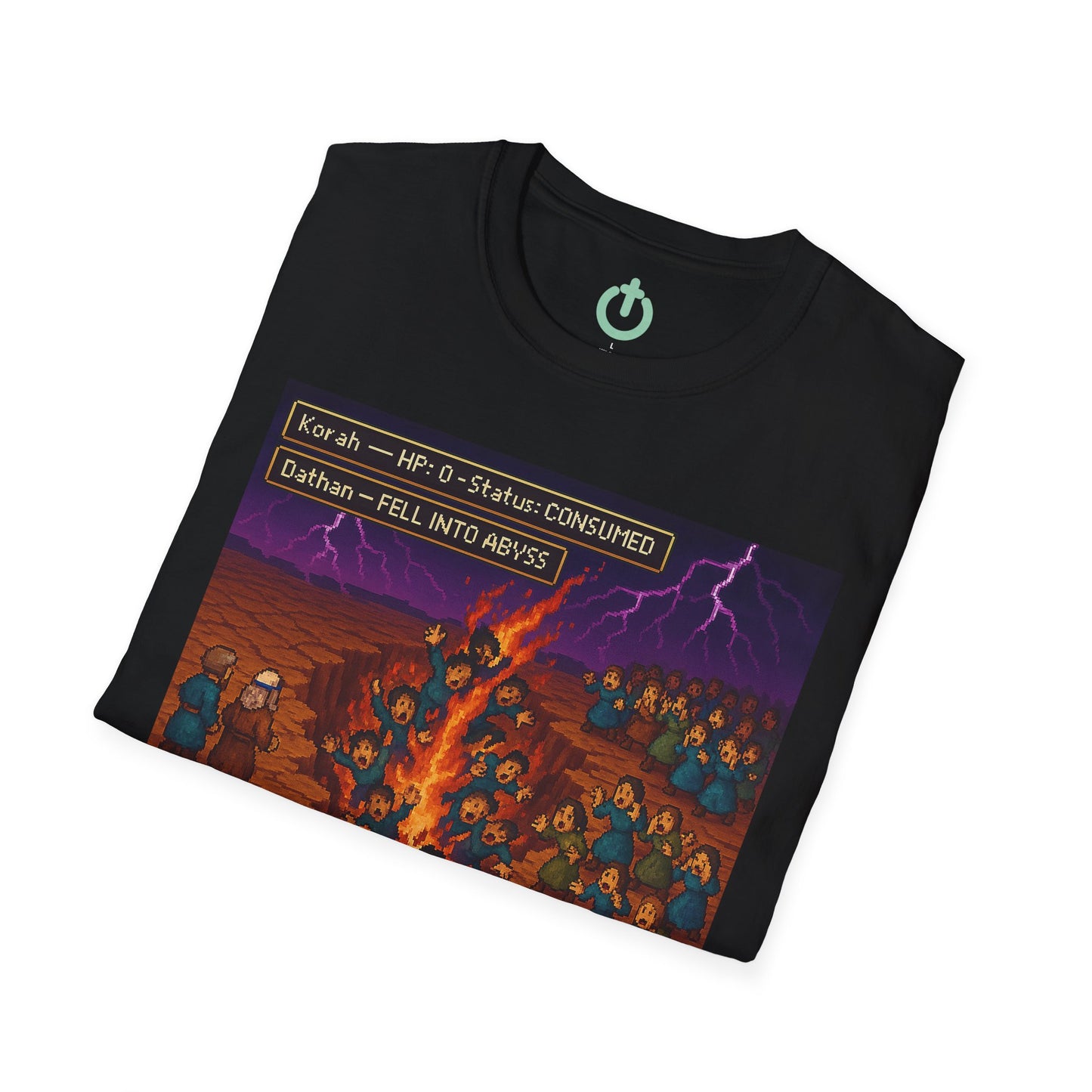 The Earth Has Opened! Retro RPG T-Shirt – Numbers 16 Edition