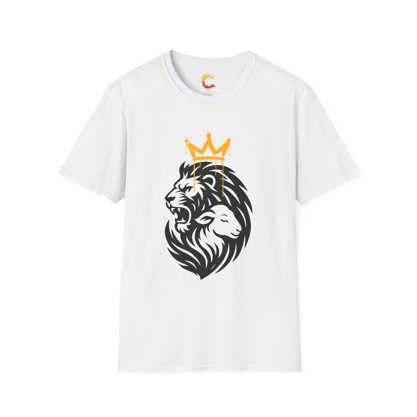 Lion & Lamb: Tribal Crown Tee