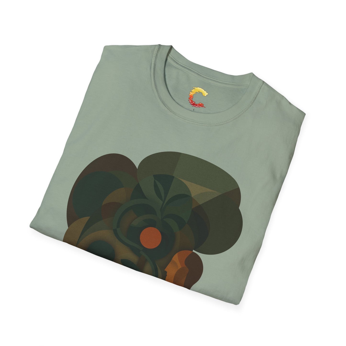 The Fall – Genesis 3 Abstract Tee | Christian Graphic Tee