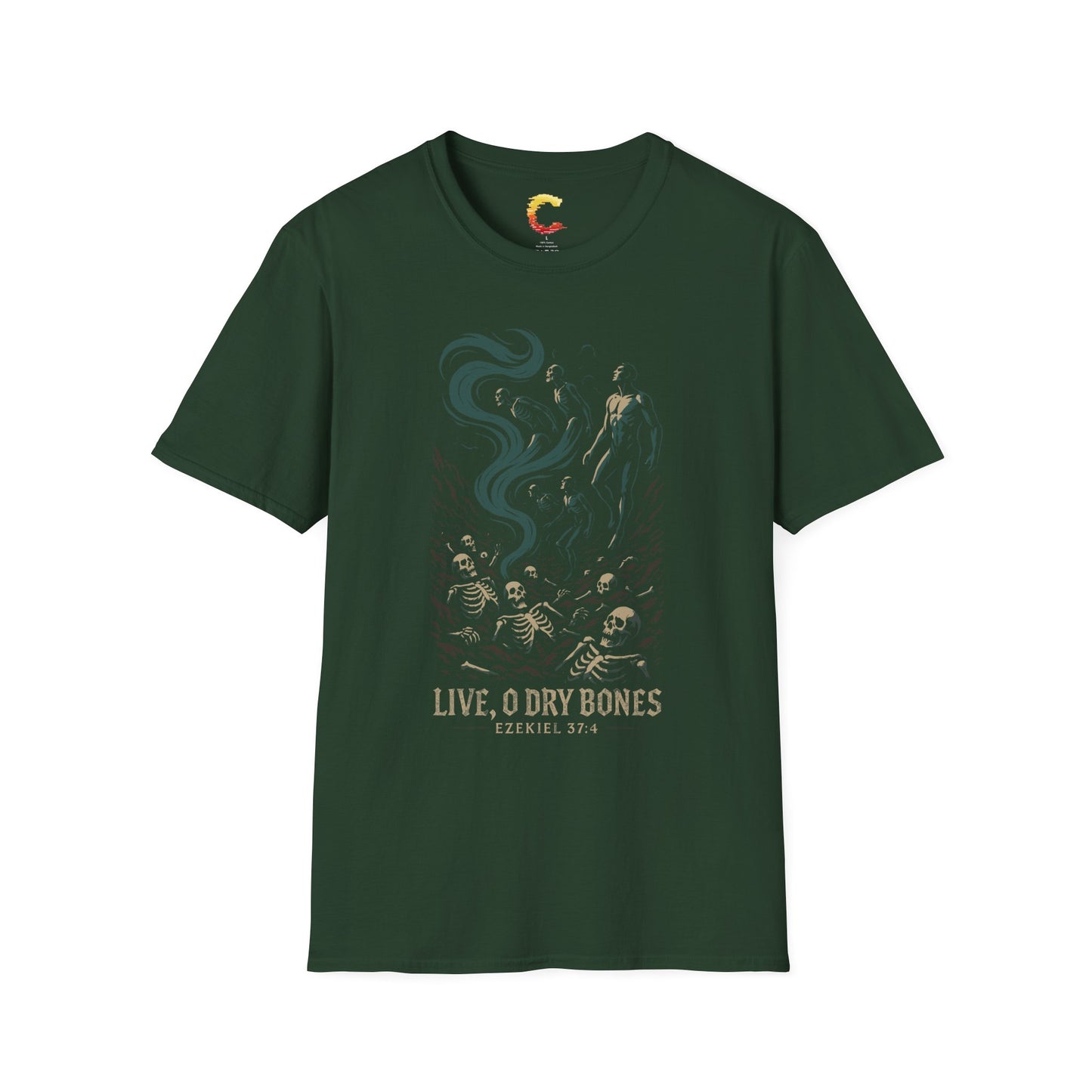 Live, O Dry Bones - Ezekiel 37:4 Graphic Tee