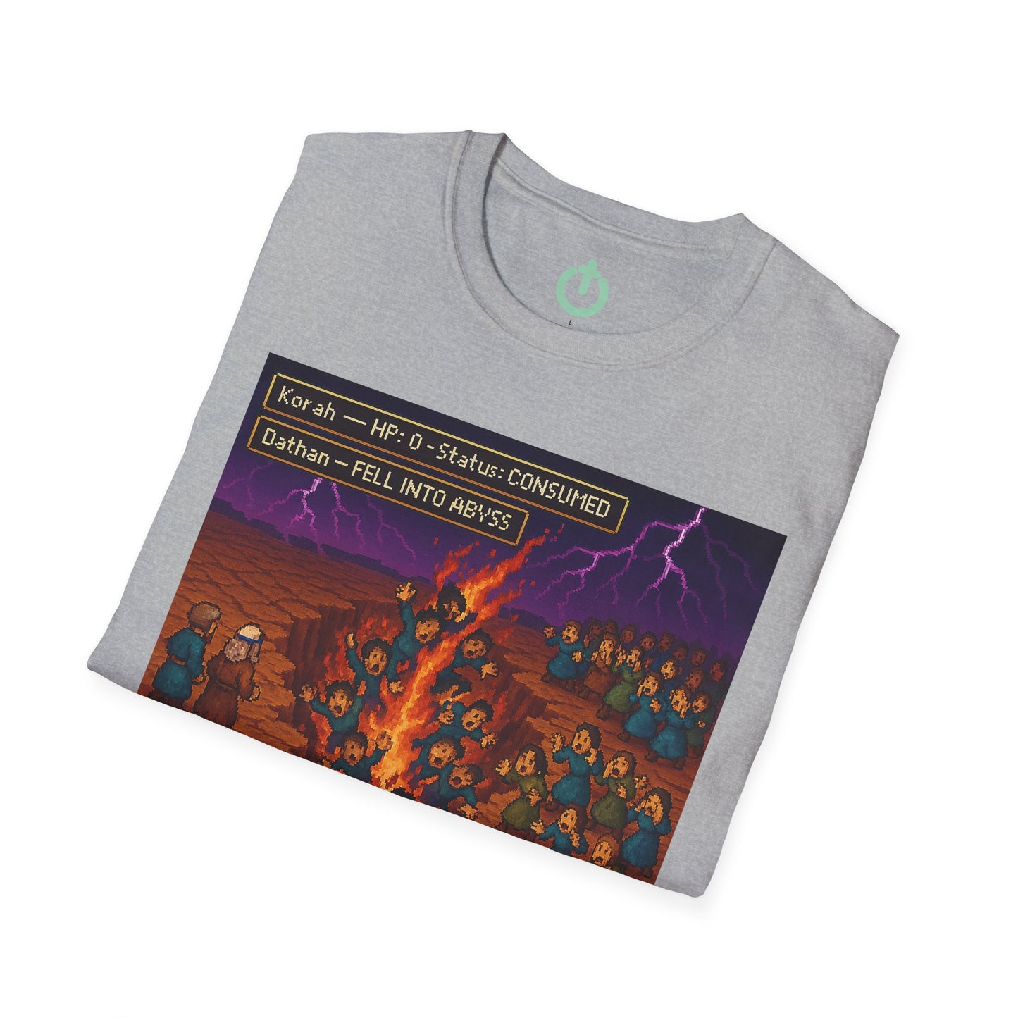 The Earth Has Opened! Retro RPG T-Shirt – Numbers 16 Edition