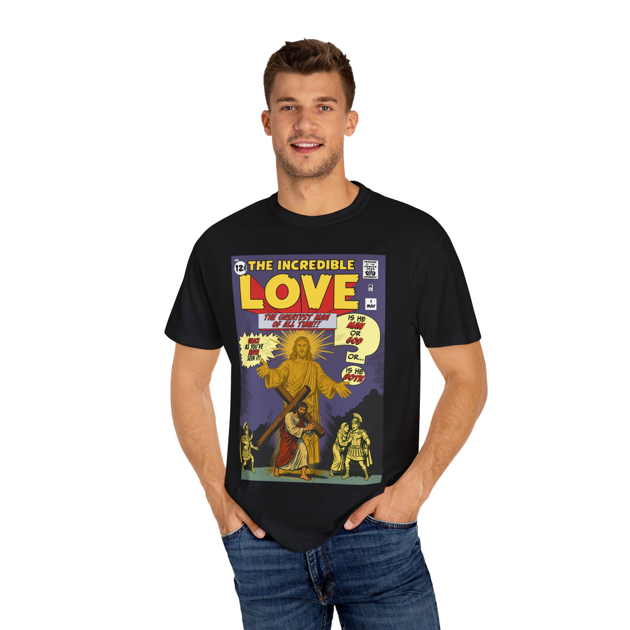 The Incredible Love - Silver Age Comic Christian Tee