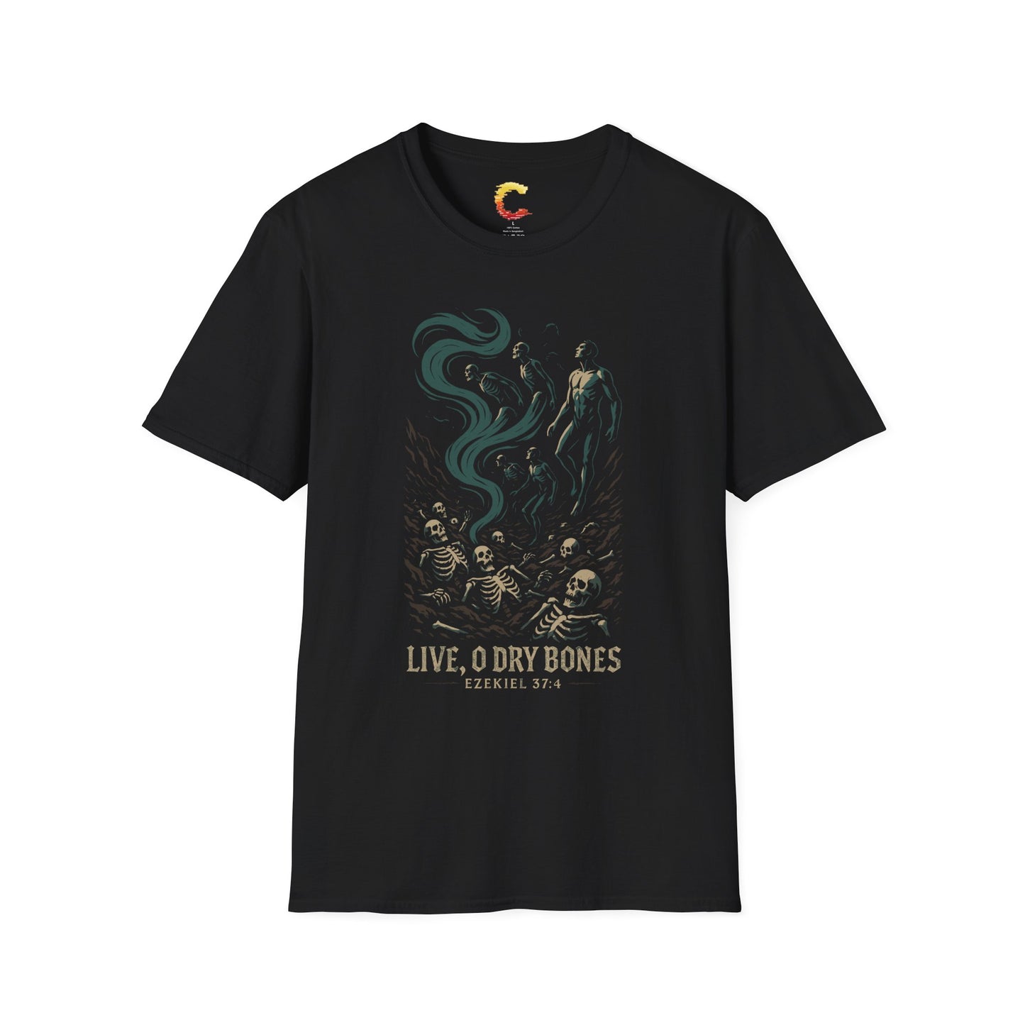 Live, O Dry Bones - Ezekiel 37:4 Graphic Tee