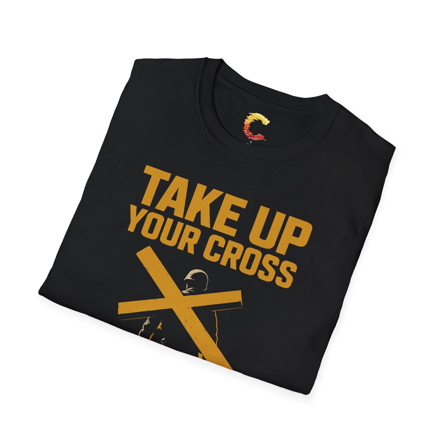 Take Up Your Cross T-Shirt | Matthew 16:24 | Command Series Tee