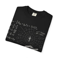 Not Chaos Christ Physics and Faith Christian Tee