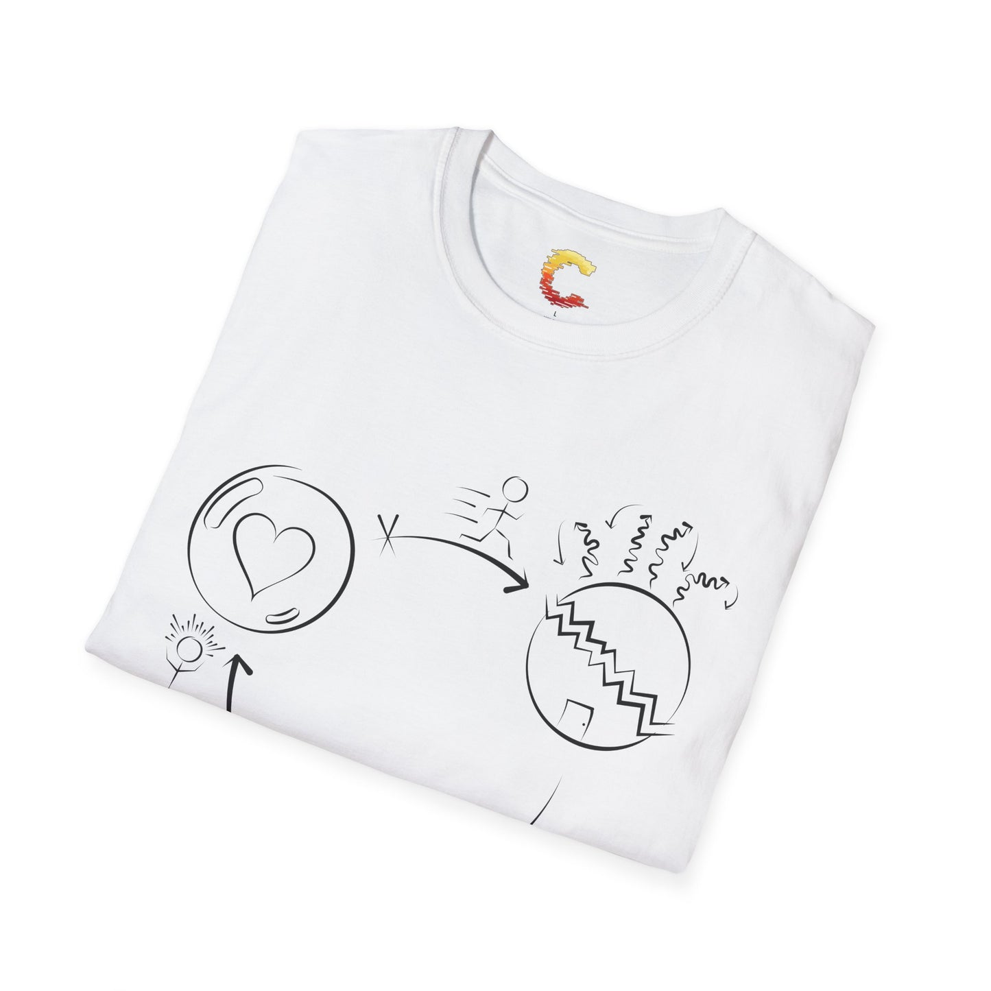 Three Circles Evangelism T-Shirt – Share the Gospel in Style