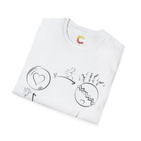 Three Circles Evangelism Christian Faith Graphic Tee - Ctrl Alt Believe