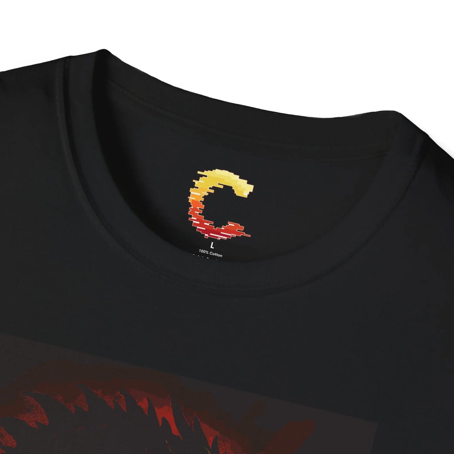 Lamb vs Dragon Kaiju Christian Graphic T-Shirt - Ctrl Alt Believe