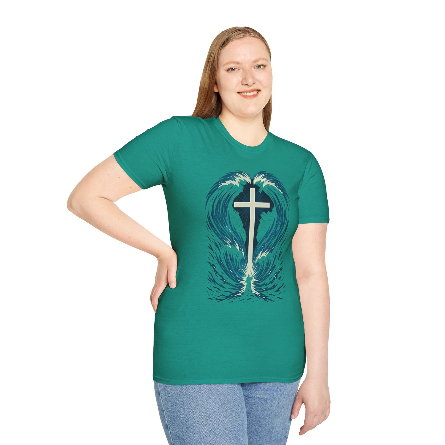 “The Cross in the Waves” T-Shirt
