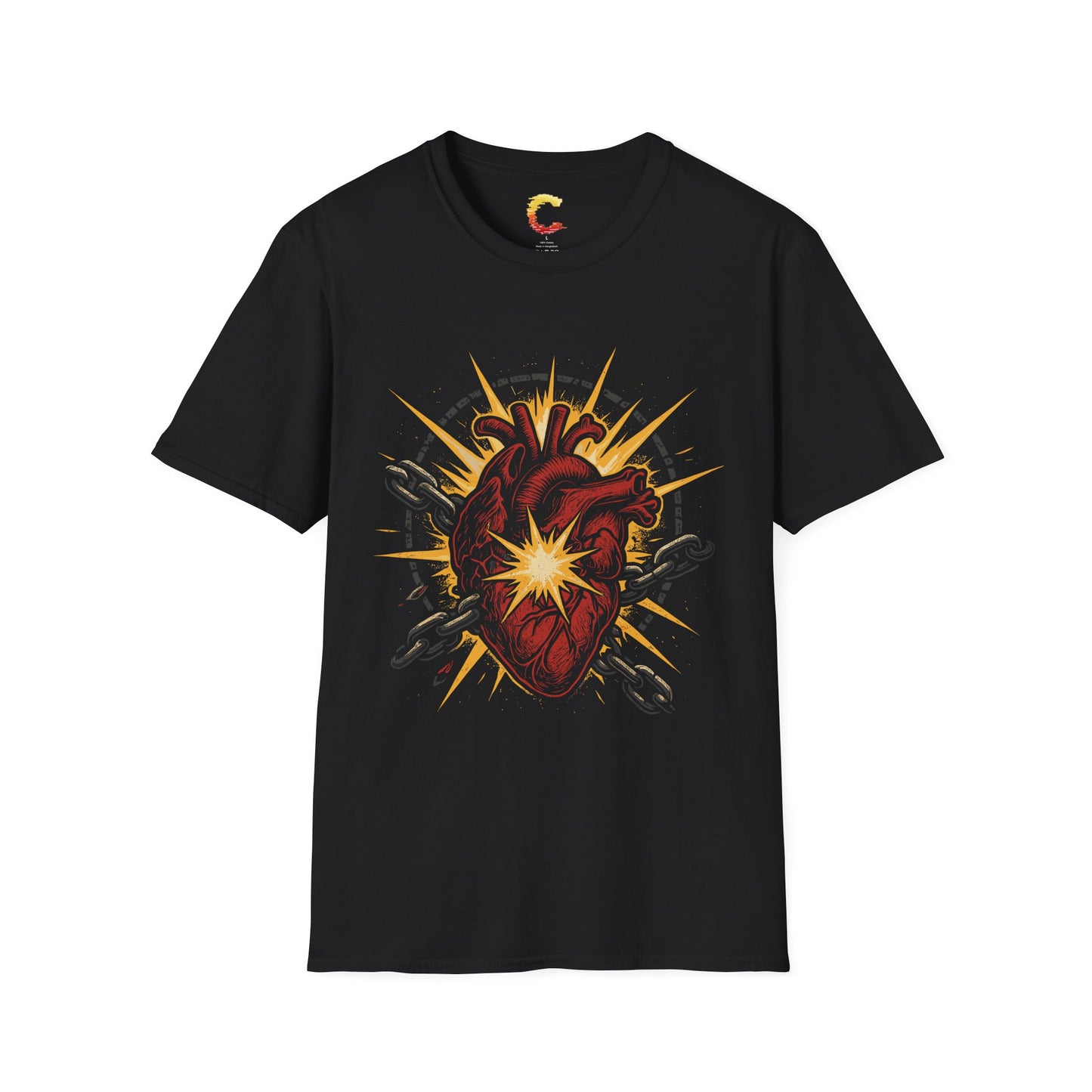 Chains Fall in the Light – John 1:5 Tee