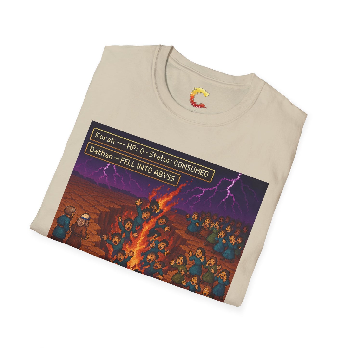 The Earth Has Opened! Retro RPG Tee – Numbers 16 Edition
