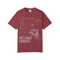 Not Chaos Christ Physics and Faith Christian Tee