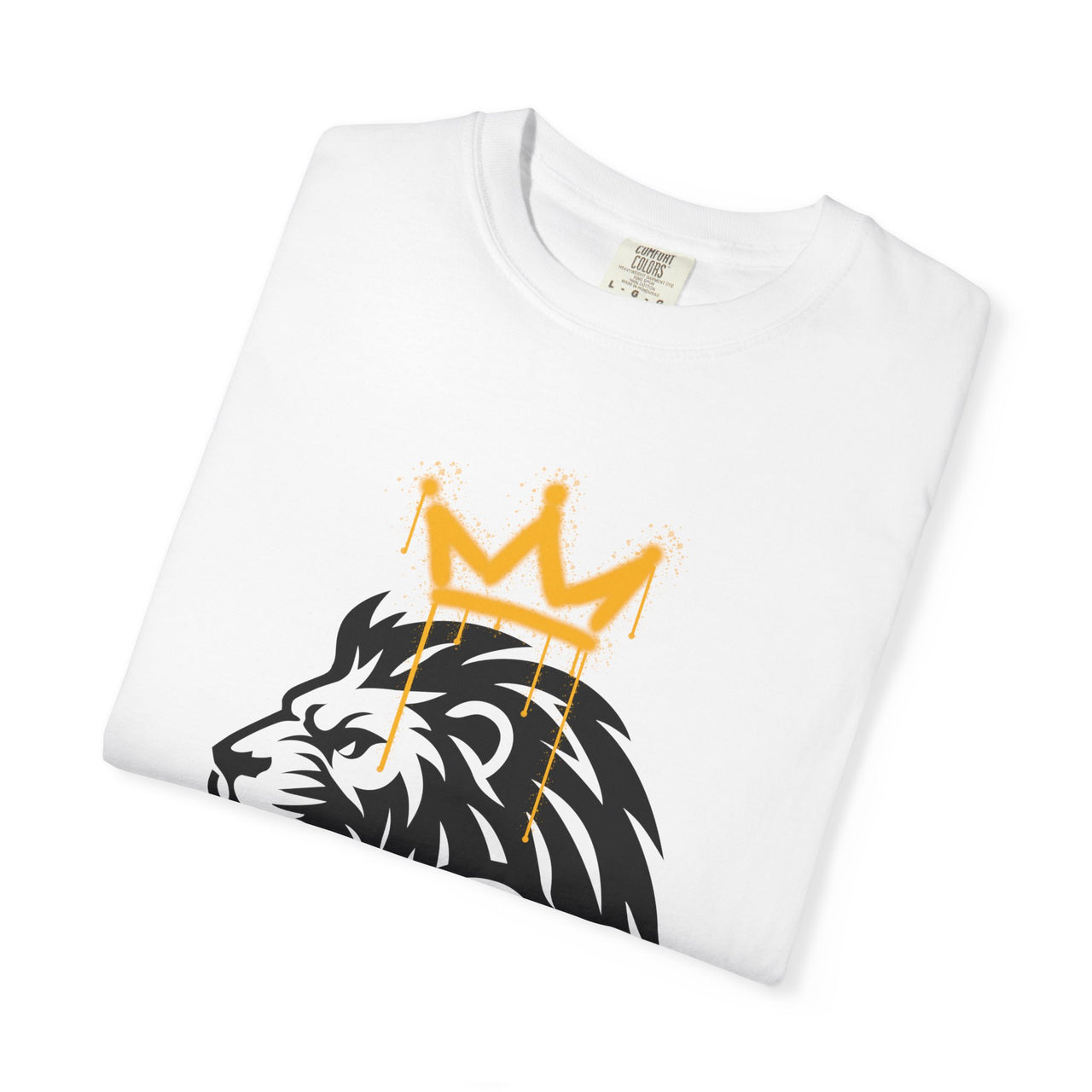 Lion and Lamb Tribal Crown Christian Faith Tee