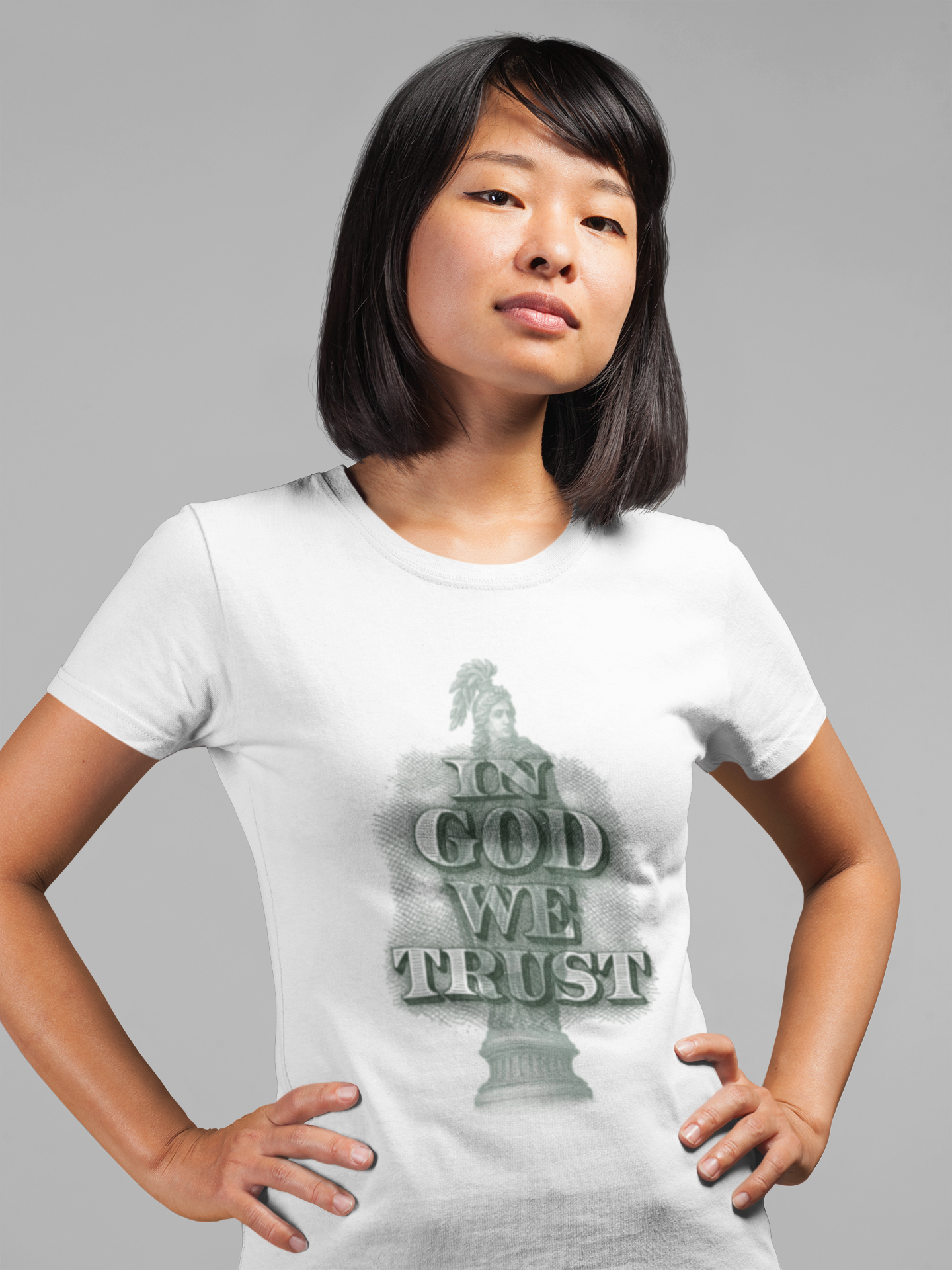Faith-Inspired Women's Softstyle Tee - Casual Religious Shirt, Gift for Believers, Christian Apparel, Inspirational Clothing, Everyday Wear