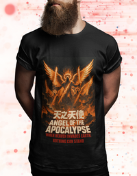 Angel of the Apocalypse Christian Graphic Tee from the Kaiju Series