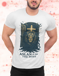 Roar Beyond the Door Aslan Christian Graphic T-Shirt