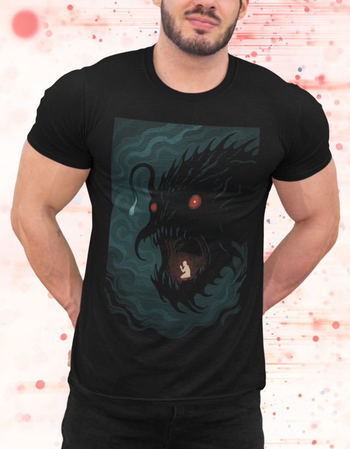 From the Depths Jonah & the Leviathan Christian Tee