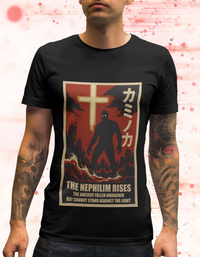 The Nephilim Rises Kaiju Series Christian Graphic Tee Featuring Nephilim Artwork