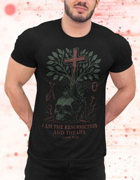 Gardeners Tomb Resurrection Roots Christian Tee