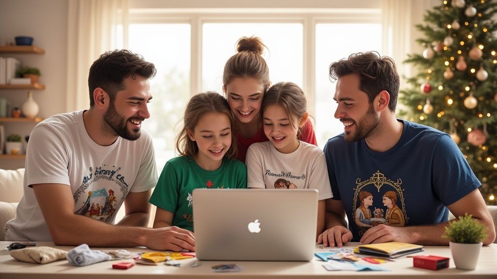 Your Guide to a Personalized Family Christmas Shirt
