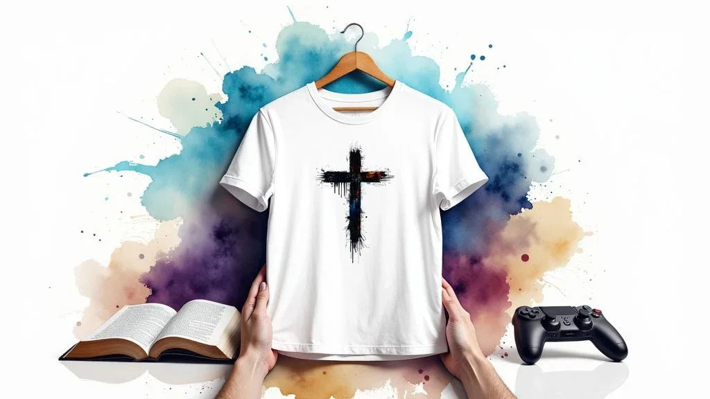 7 Epic Christian Shirt Sayings for Geeks & Gamers in 2025 - Ctrl Alt Believe