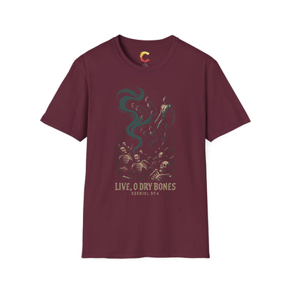 Live, O Dry Bones - Ezekiel 37:4 Graphic Tee