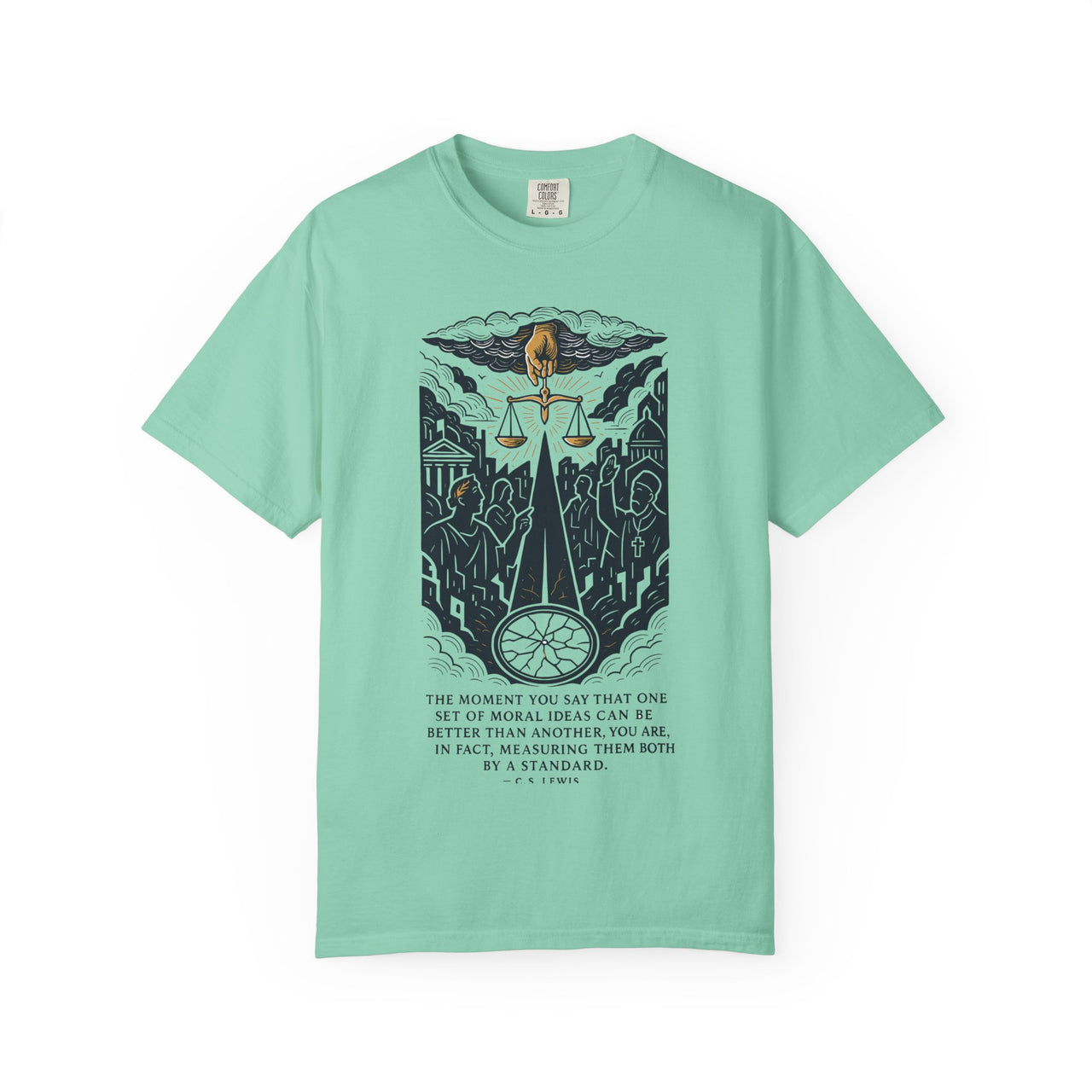 Law Above C.S. Lewis Collection Christian Tee