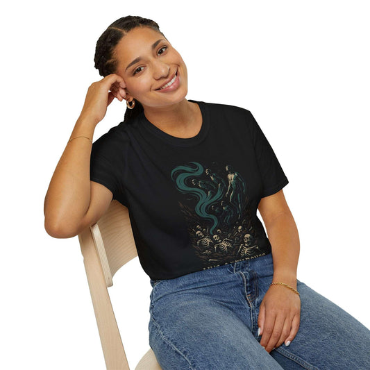 Live O Dry Bones Ezekiel 37 Christian Graphic Tee - Ctrl Alt Believe