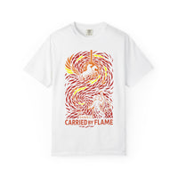 Carried by Flame Elijah’s Fiery Chariot Christian Tee