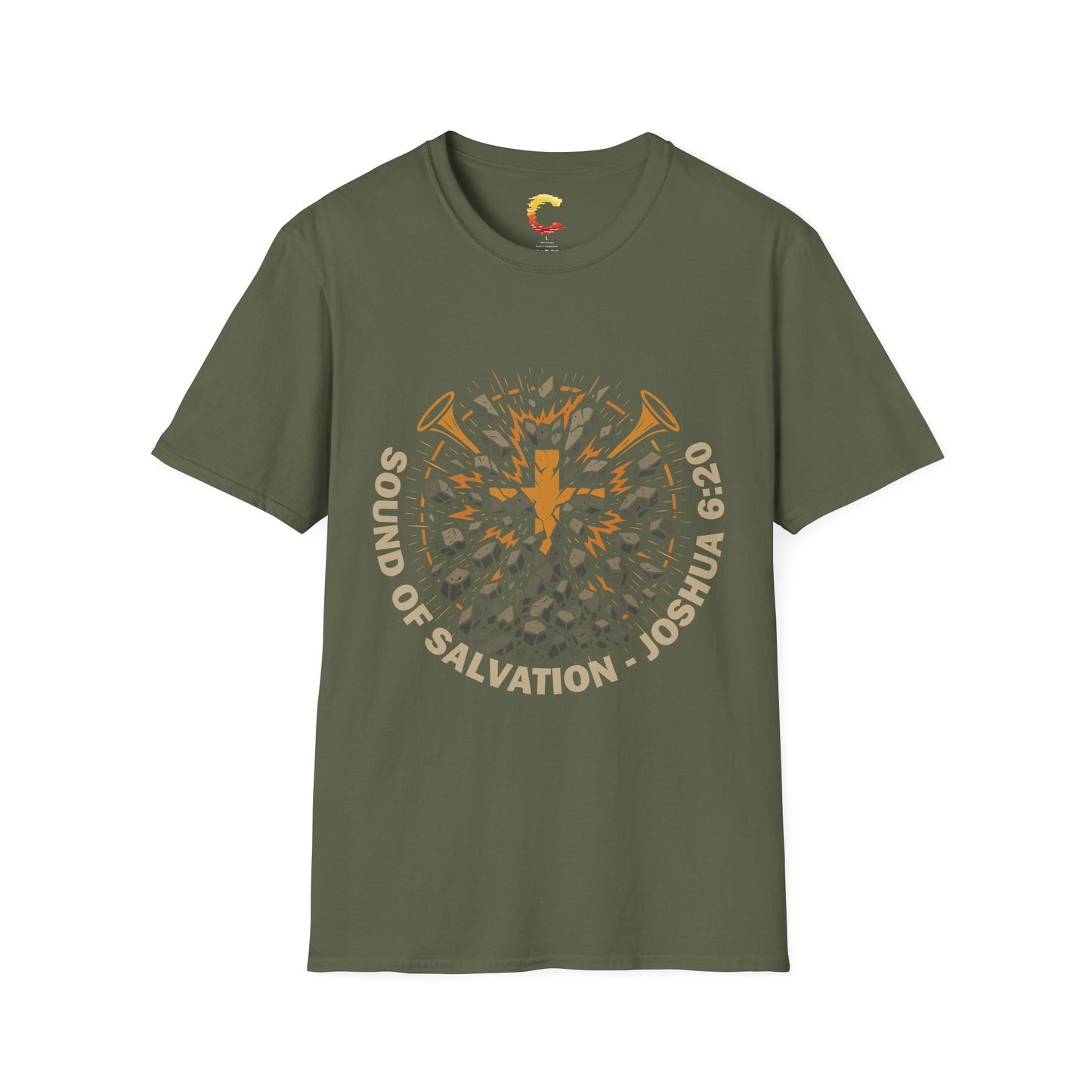 Sound of Salvation – Joshua 6:20 T-Shirt