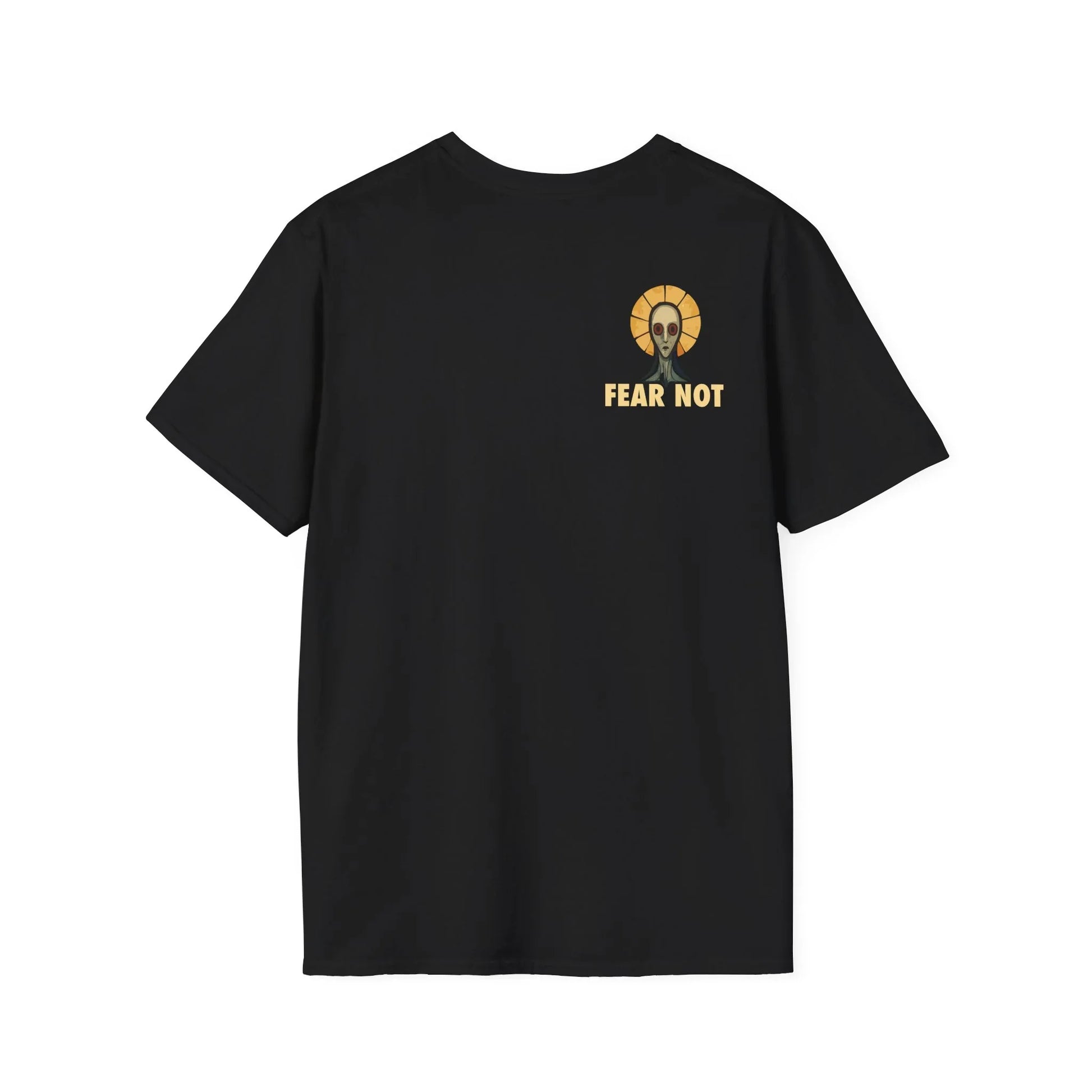 Angel of the Abyss Fear Not Christian Graphic Tee - Ctrl Alt Believe