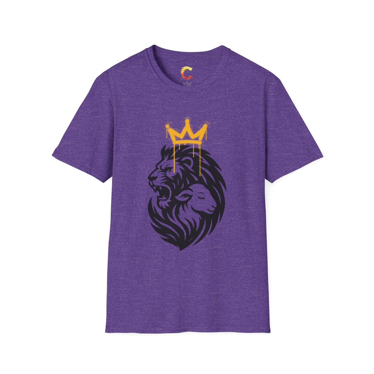 Lion & Lamb: Tribal Crown Tee